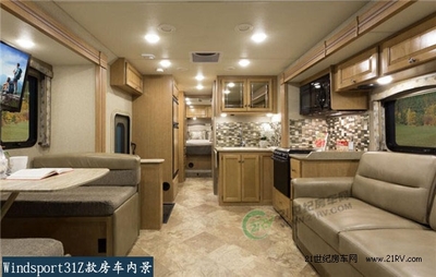 托尔2017自行式A型Windsport 31Z款房车 无线电及外部设备详解